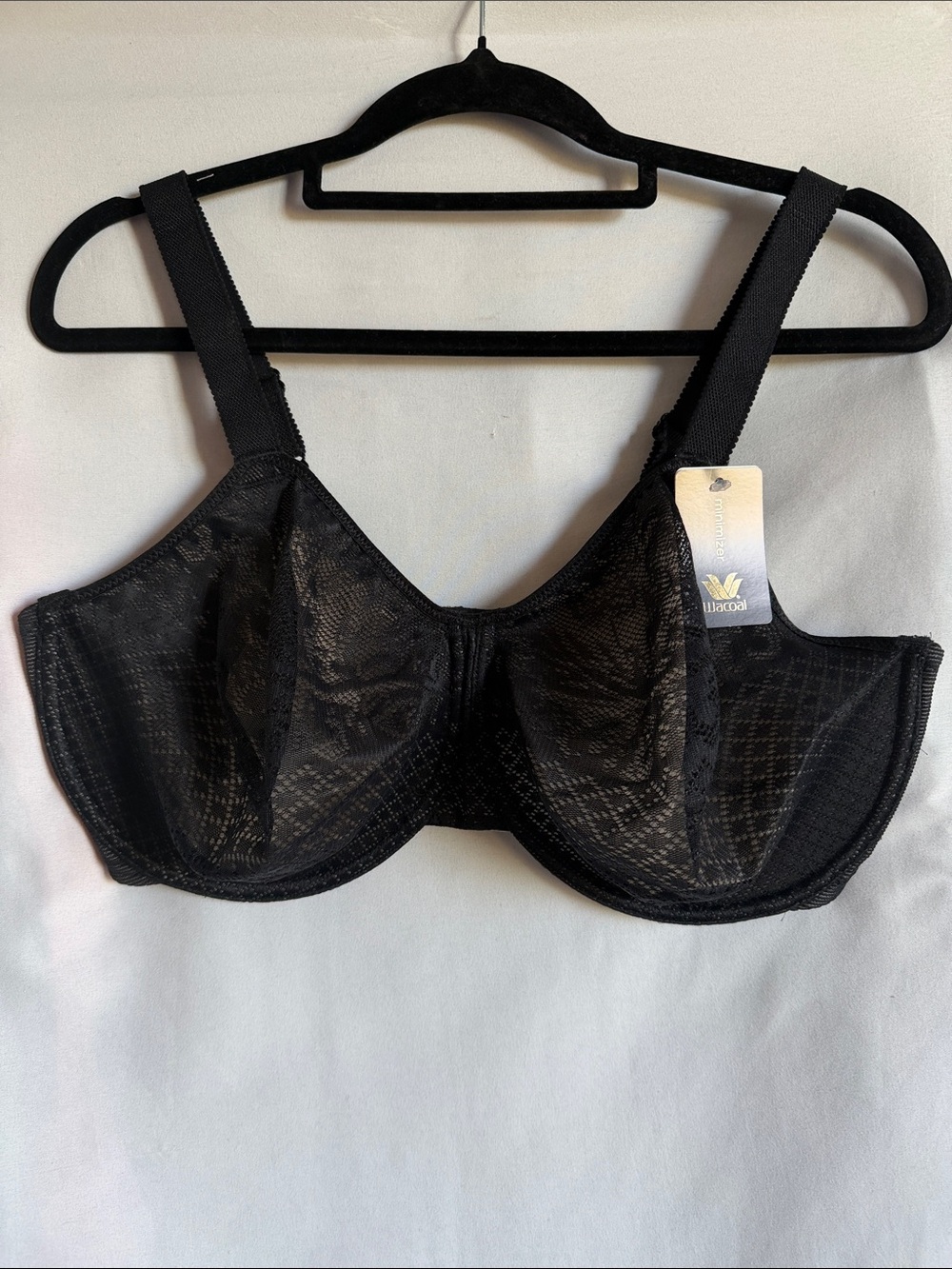Wacoal Black Sheer Underwire Bra